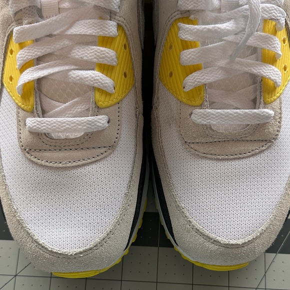 Nike Air Max Sneakers - White, Black, Yellow - Picture 6 of 14